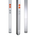Wiremold AMDTP-4D - AMDTP-4 Series Aluminum Tele-Power Pole