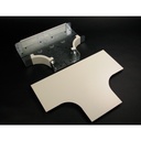 Wiremold 4000 Radiused Full Capacity Tee Fitting