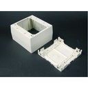 Wiremold NM2044 Series - Extra Deep Device Box Fitting - White