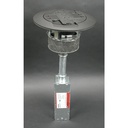 Wiremold RC3ATC Multi-Service Assembled Poke-Thru Device