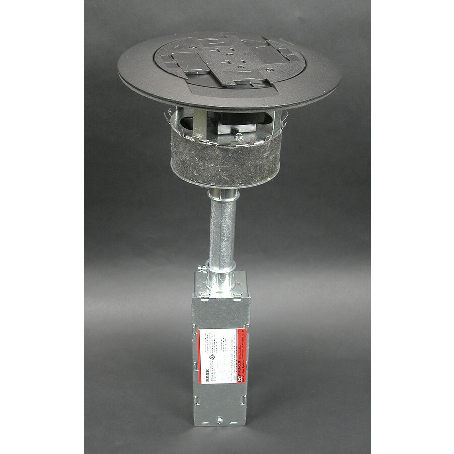 Wiremold RC3 Multi-Service Poke-Thru Assembly, Gray
