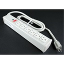 Wiremold Plug-In Outlet Center 6-Outlet Power Strip