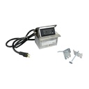 Wiremold Cord Ended deQuorum Single-Flip Up Unit