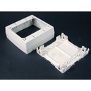 Wiremold Sure Snap NM2048-2WH Mounting Box