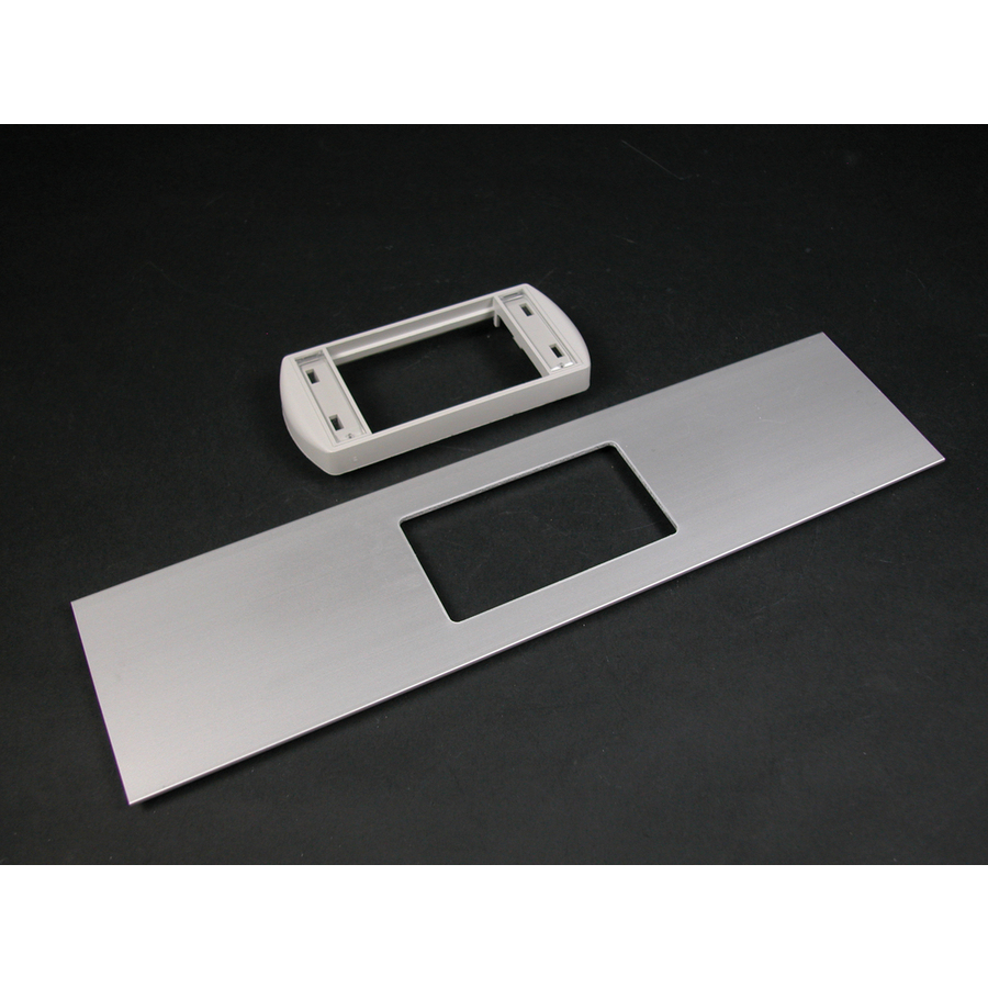 Ortronics ALA-LPB3S2 Mounting Plate for Cable Raceway - Gray