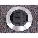 Wiremold AMD8 Communications Poke-Thru Device Finish Flange and Slide Holder Assembly
