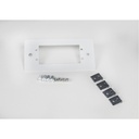 Wiremold Evolution Series EFB10 Floor Box Device Plate
