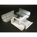 Wiremold DS4089-DG Mounting Adapter for Cable Raceway - Gray