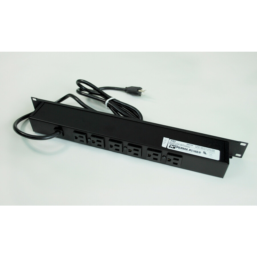 Wiremold Perma Power 6-Outlet Surge Supressor/Protector