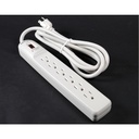 Wiremold 6-Outlet Surge Suppressor/Protector