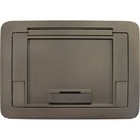 Wiremold Evolution Series EFB45 Floor Box Flush Style Cover with Carpet Insert