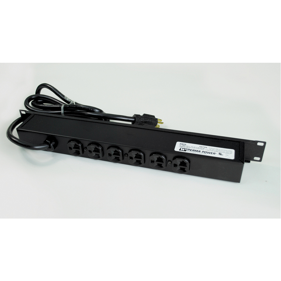 Wiremold Perma Power 6-Outlet Surge Supressor/Protector
