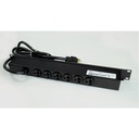 Wiremold Perma Power 6-Outlet Surge Supressor/Protector
