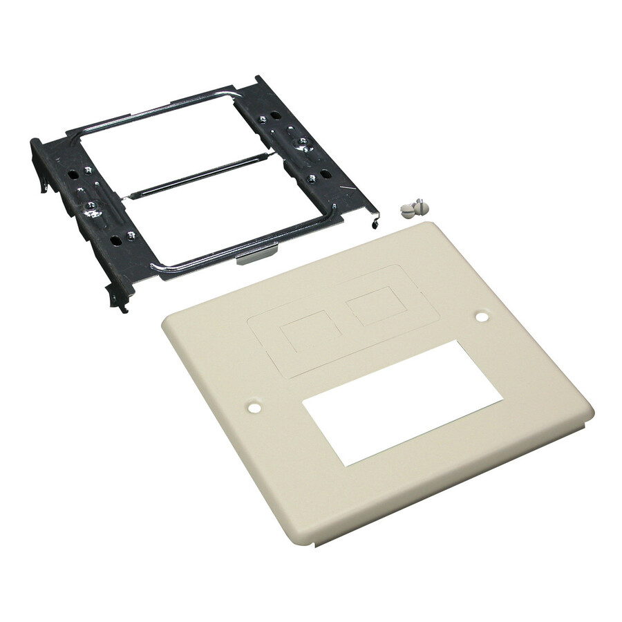 Wiremold 4047 Two-Gang Cover Rectangular Opening and Modular Furniture