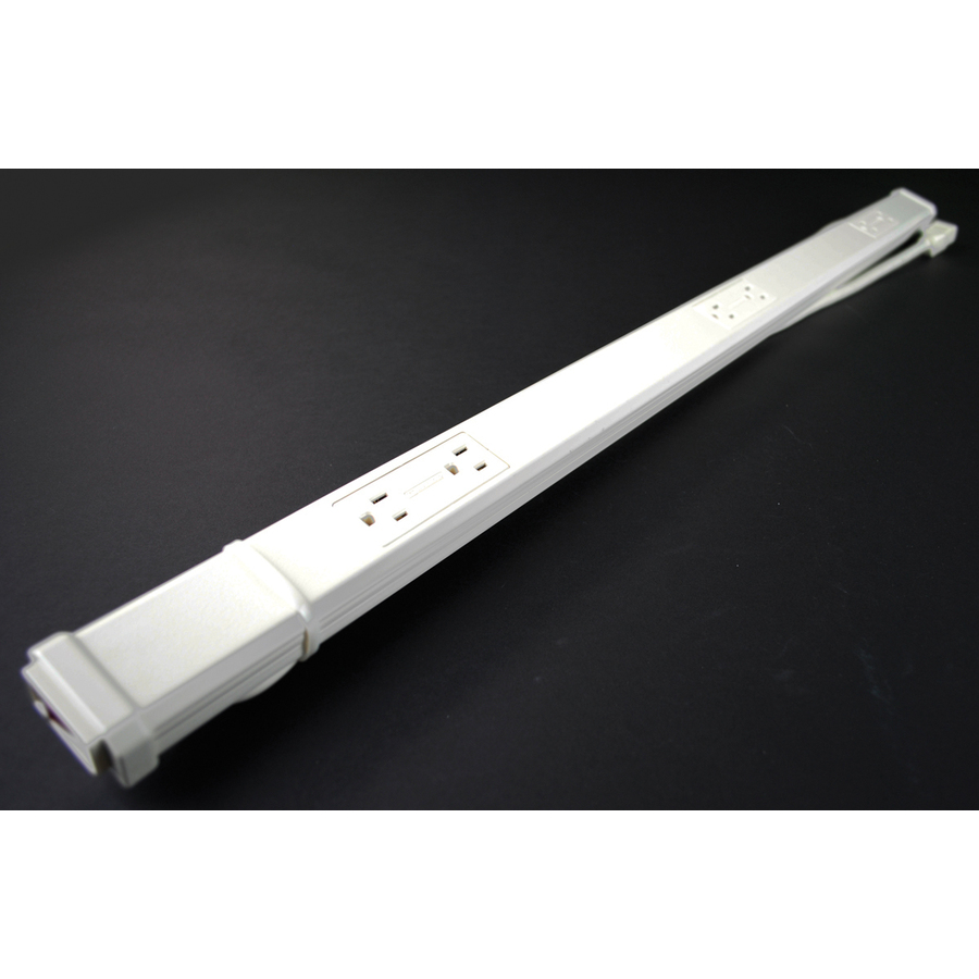 Wiremold Plug-In Outlet Center 6-Outlet Power Strip