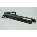 Wiremold Plug-In Outlet Center 6-Outlet Power Strip