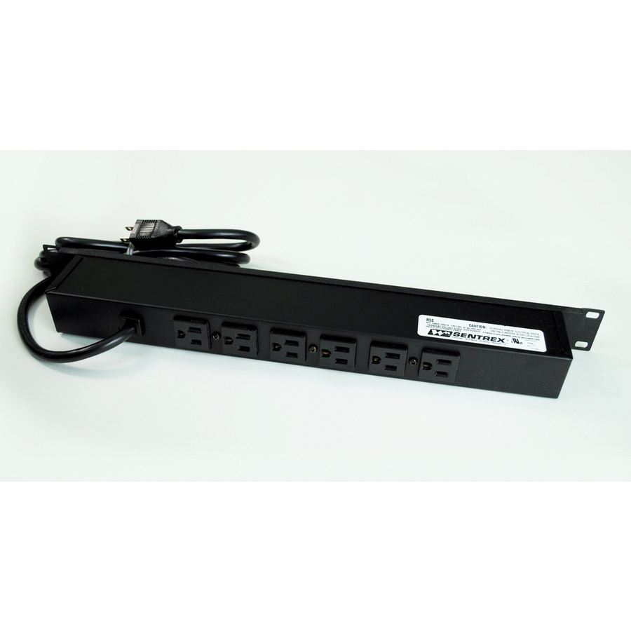 Wiremold Sentrex 6-Outlet Surge Suppressor/Protector