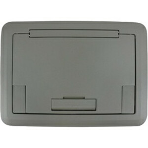 Wiremold Evolution Series EFB45 Floor Box Surface Style Cover with Solid Lid