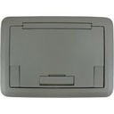 Wiremold Evolution Series EFB45 Floor Box Surface Style Cover with Solid Lid