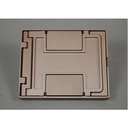 Wiremold FPCT - FloorPort Series Cutout Cover Assembly