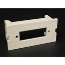 Wiremold CM 2A Unloaded Duplex Sc Adapter Module