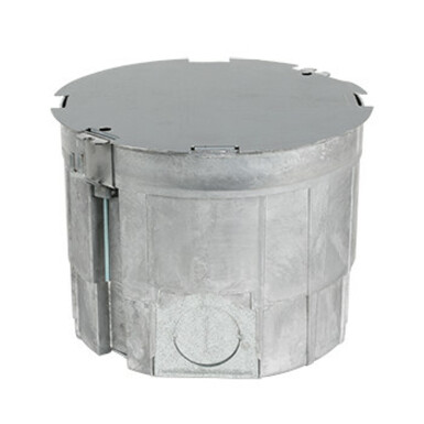 Wiremold CRFB Series CRFB4 Four Gang Round Raised Floor Box