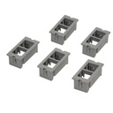 Wiremold CM 2A Dual Flushmount Nordx/Cdt Unloaded Module