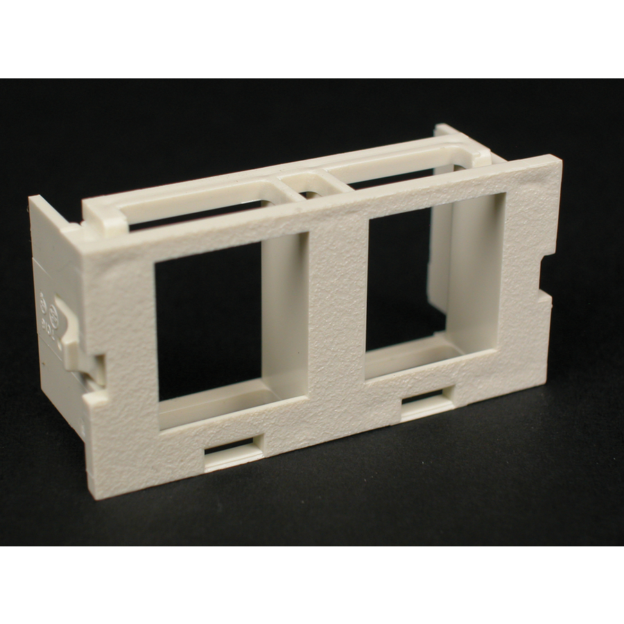 Wiremold CM 2A Dual Flushmount Unloaded Keystone Module