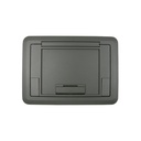 Wiremold Evolution Series EF45 Floor Box Surface Style Cover with Floor Insert