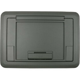 Wiremold Evolution Series EFB45 Floor Box Surface Style Cover with Carpet Insert