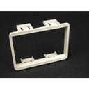 Wiremold Mounting Adapter for Communication Module - Black