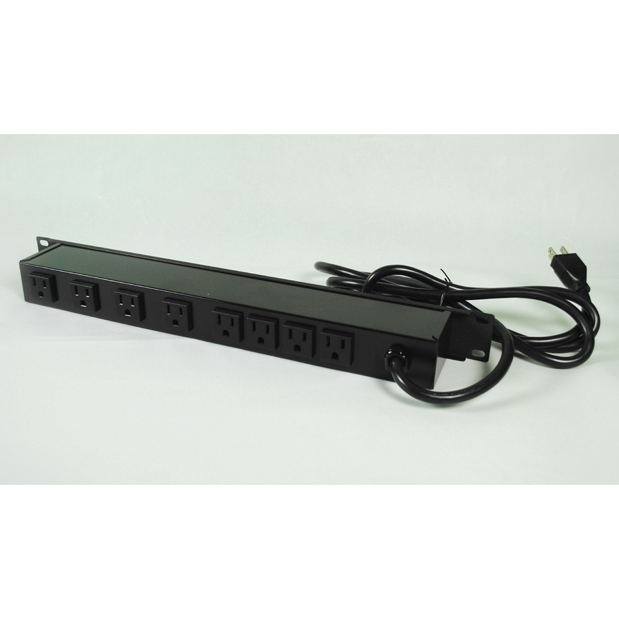Wiremold Plug-In Outlet Center 8-Outlet Power Strip