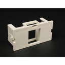 Wiremold CM 2A Single Flushmount Unloaded Keystone Module