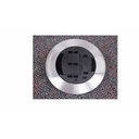 Wiremold Poke-Thru Device Finish Flange/Slide Holder Assembly