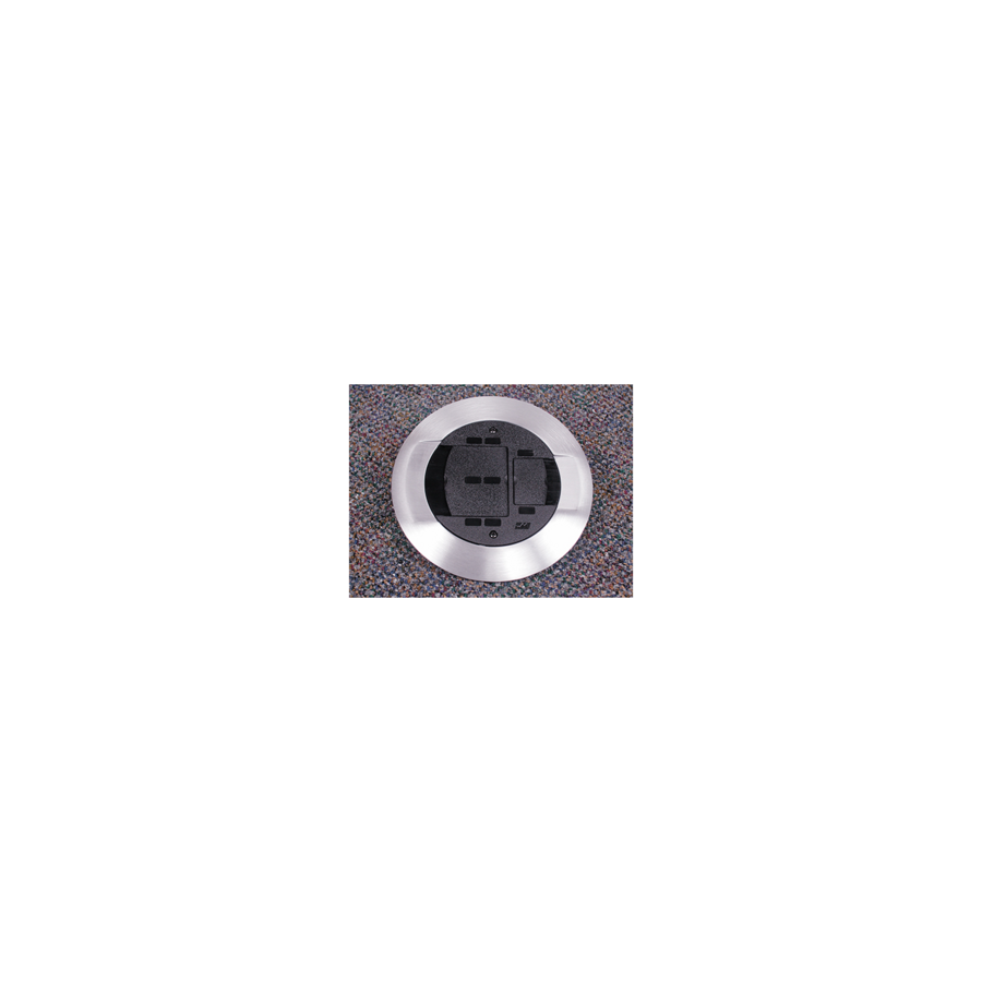 Wiremold AMD8 Communications Poke-Thru Device Finish Flange And Slide Holder Assembly