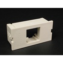 Wiremold 2A Single Flushmount NordX/CDT Unloaded Module
