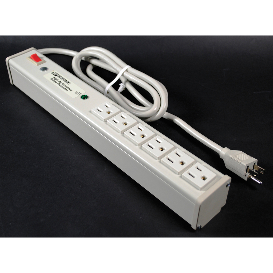 Wiremold Sentrex 6-Outlet Surge Suppressor/Protector