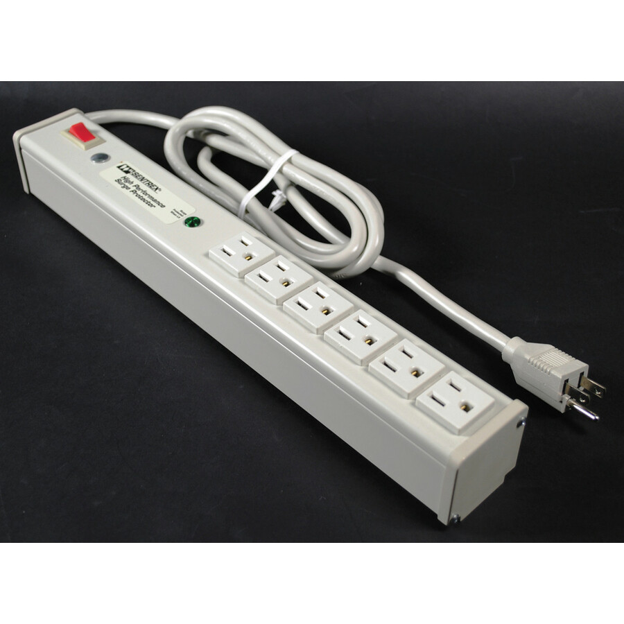 Wiremold Sentrex 6-Outlet Surge Suppressor/Protector