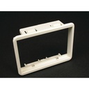 Wiremold Ortronics Series 6A Adapter Mounting Bezel - Gray