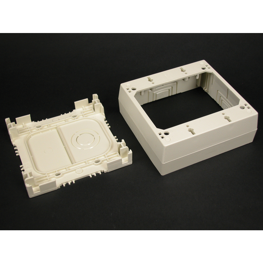 Wiremold Eclipse PN03, PN05, PN10 Two-Gang Device Box Fitting