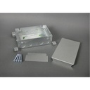 Wiremold 880M2 - Omnibox Series Shallow Steel Floor Box