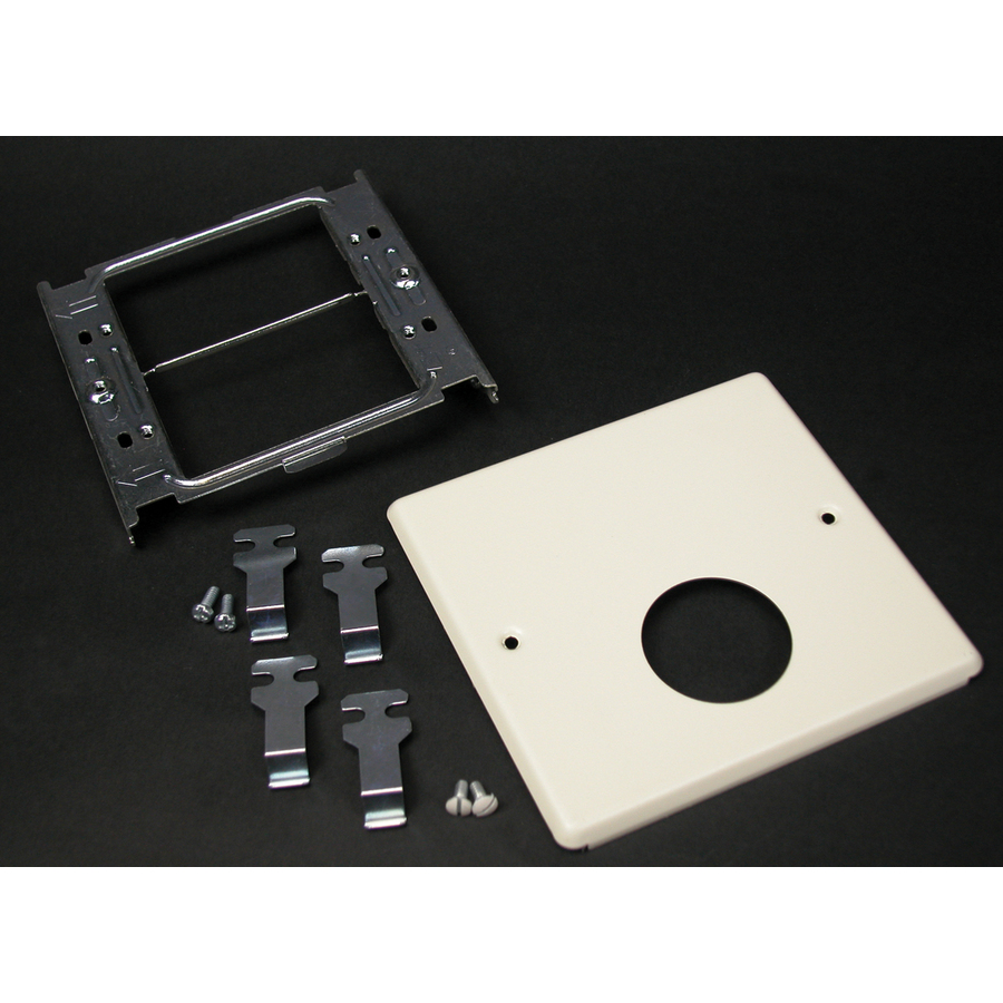 Wiremold 4047 Two-Gang Cover Single Round Opening