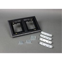 Wiremold Omnibox 827PCC-BLK Faceplate