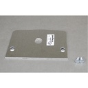 Wiremold 525 Series Single Receptacle Device Plate