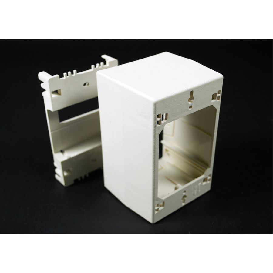 Wiremold 2344D-WH Mounting Box - White