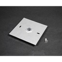 Wiremold AL2451H Mounting Adapter for Cable Raceway - Satin Anodized