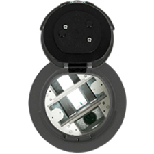 Wiremold Evolution 6AT2 Series Recessed Assembly with Flush Style Cover