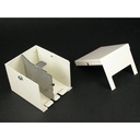 Wiremold 2400D Divided Entrance End Fitting