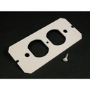Wiremold Evolution 6AT Series Device Plate