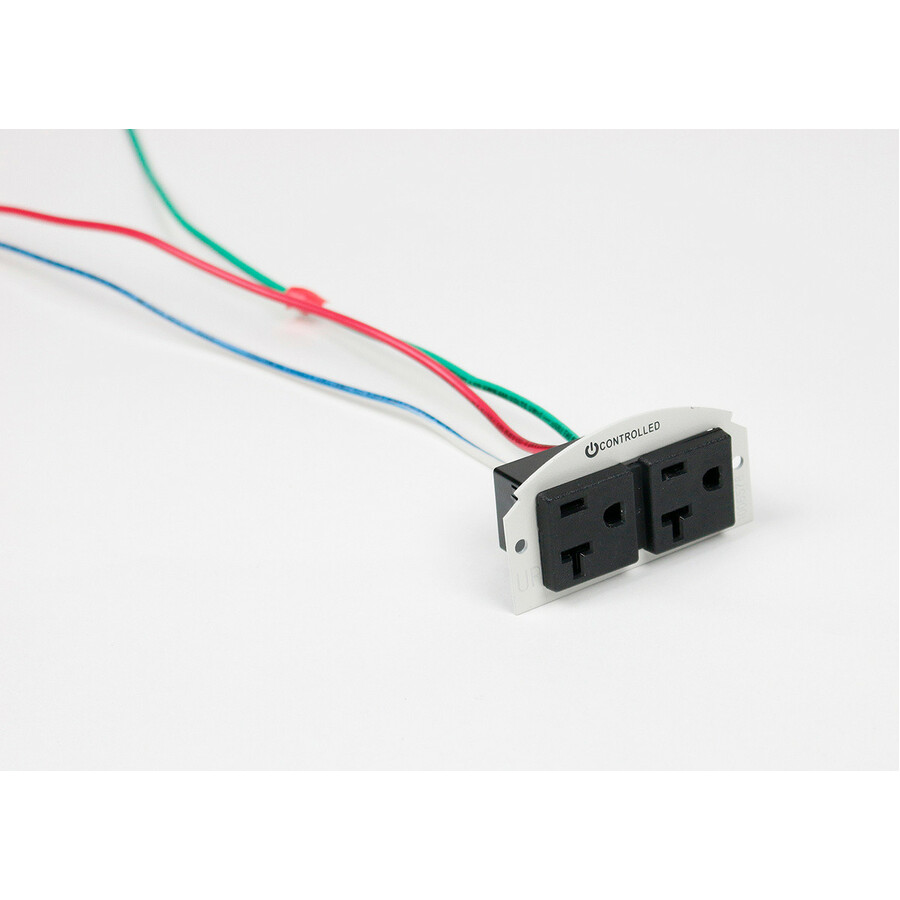 Wiremold 68REC-CTRL Controlled Receptacle
